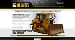 Desktop Screenshot of equipmentworldinc.com